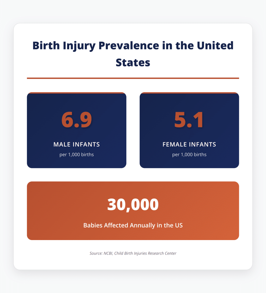 Firecrest Law | Birth Injury Statistics 2025: How Common Are Birth Injuries in the US? Firecrest Law | Birth Injury Statistics 2025: How Common Are Birth Injuries in the US?